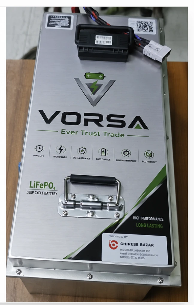 VORSA 64V 185Ah Premium Lithium Battery – High Performance & Long-Lasting Power